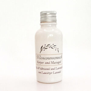 Körper- und Massageöl mit Bio-Wildrosenöl und Lavendelöl 30 ml